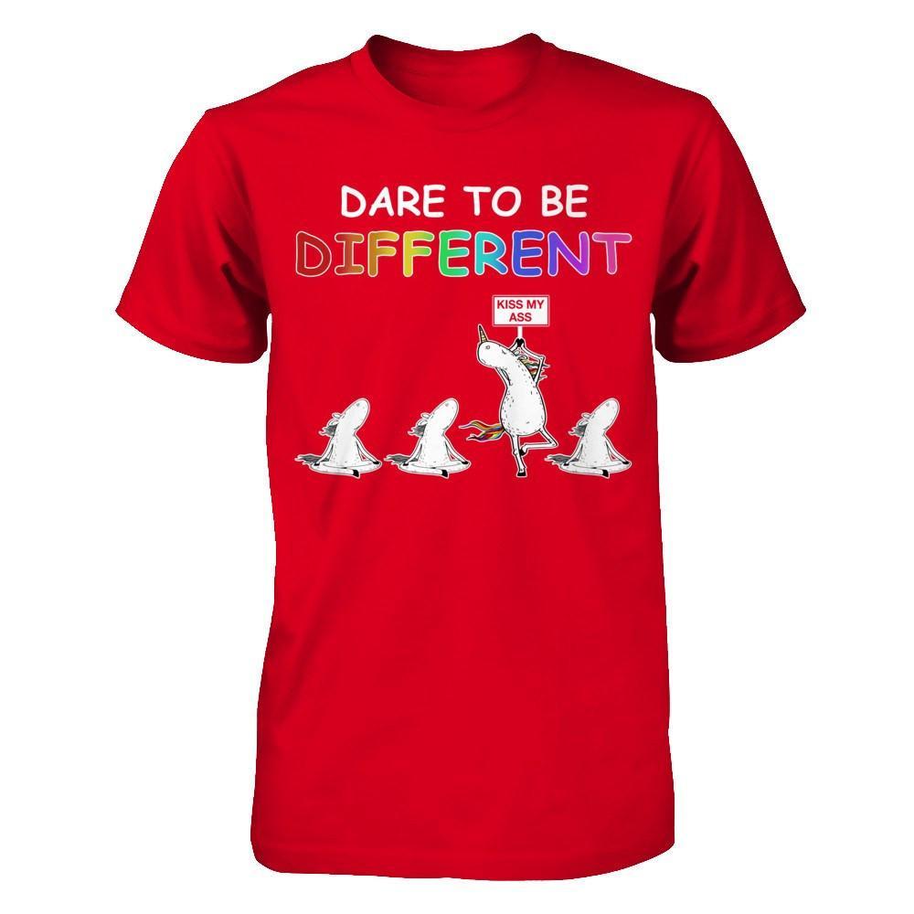 Rainbow Dare To Be Different T-Shirt & Hoodie | Teecentury.com