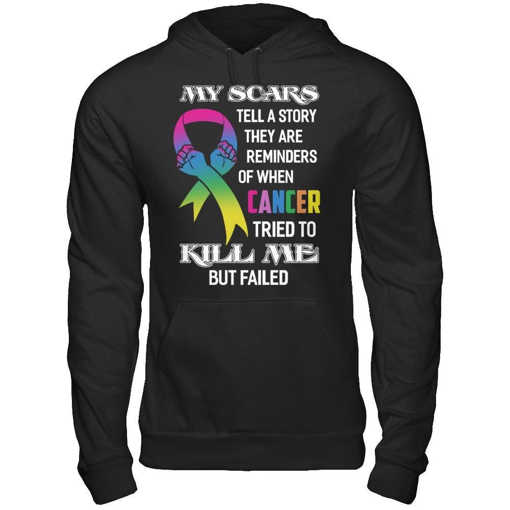 Cancer Survivors They Are Reminders Of When Cancer Tried To Kill Me T-Shirt & Hoodie | Teecentury.com