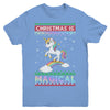 Christmas Is Magical Unicorn Ugly Christmas Sweater Youth Youth Shirt | Teecentury.com