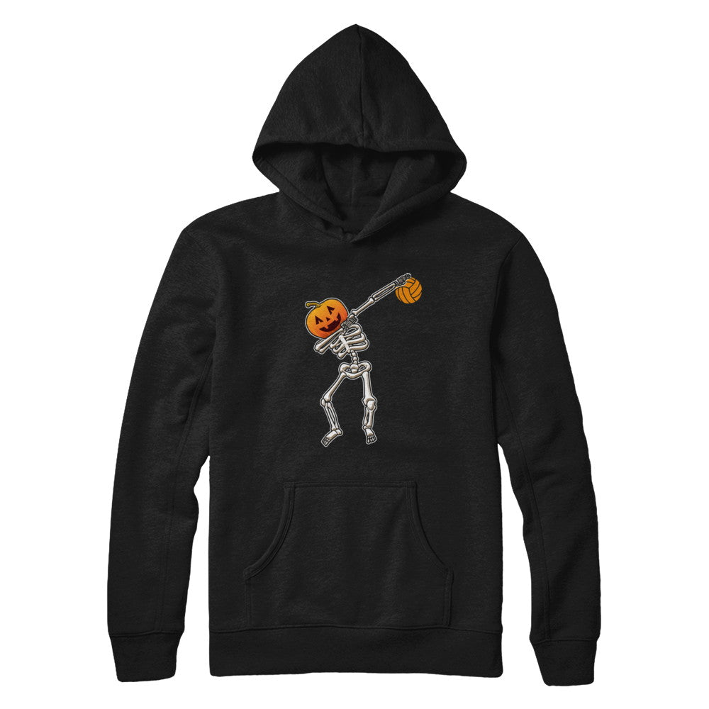 Halloween Dabbing Skeleton Volleyball T-Shirt & Hoodie | Teecentury.com