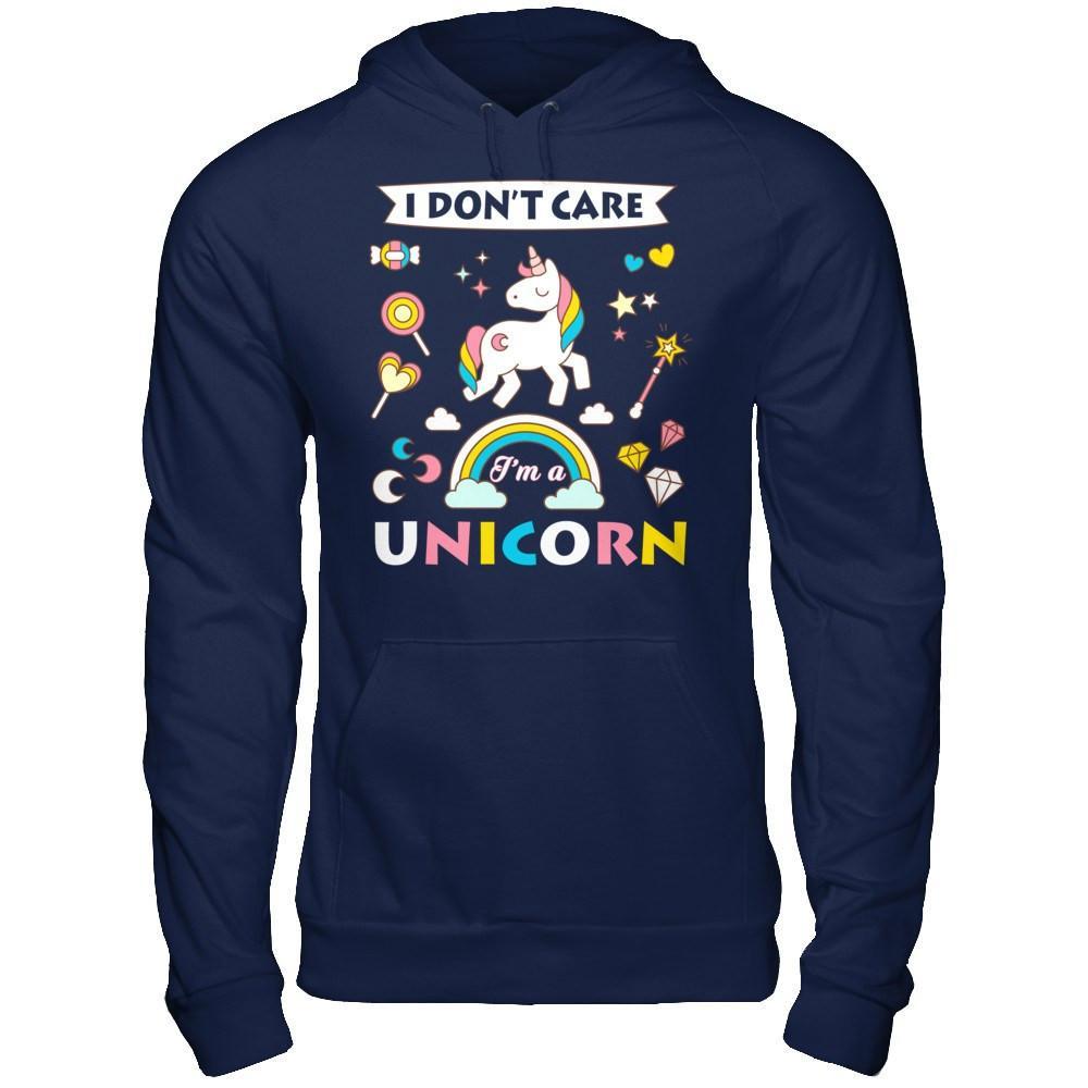 I Dont Care I'am A Unicorn T-Shirt & Hoodie | Teecentury.com
