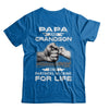 Papa And Grandson Best Partners In Crime For Life T-Shirt & Hoodie | Teecentury.com