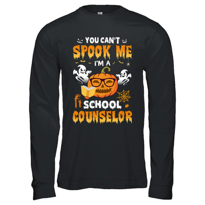 Can't Spook Me School Counselor Halloween Costume T-Shirt & Hoodie | Teecentury.com