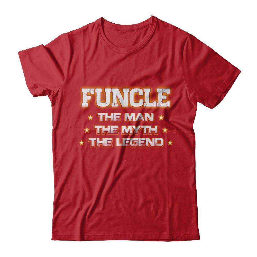 Funcle The Myth The Man The Legend Funny Uncle T-Shirt & Hoodie | Teecentury.com