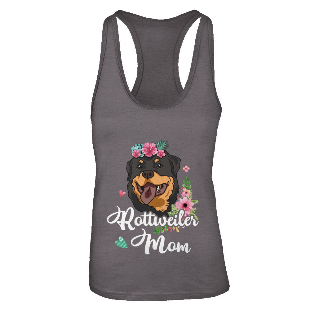 Rottweiler Mom Funny Dog Mom Gift Idea T-Shirt & Tank Top | Teecentury.com