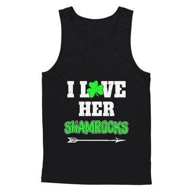 I Love Her Shamrocks Funny Couple St Patricks Day T-Shirt & Hoodie | Teecentury.com