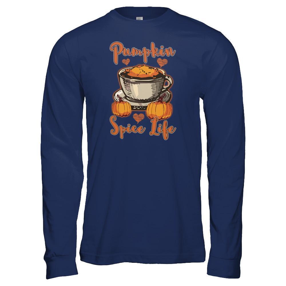 Pumpkin Spice Life Coffee Autumn Life Season T-Shirt & Tank Top | Teecentury.com