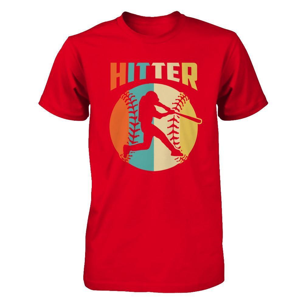 Classic Vintage Retro Style Hitter Baseball T-Shirt & Hoodie | Teecentury.com