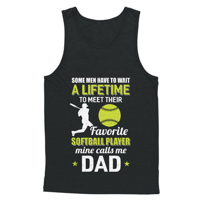 Funny My Favorite Softball Player Calls Me Dad T-Shirt & Hoodie | Teecentury.com