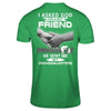 I Asked God For A Best Friend He Sent Me My Granddaughters T-Shirt & Hoodie | Teecentury.com