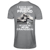 I Asked God For A Best Friend He Gave Me My Grandson T-Shirt & Hoodie | Teecentury.com