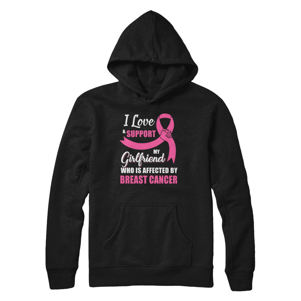 Breast Cancer Awareness Support Pink Girlfriend Boyfriend T-Shirt & Hoodie | Teecentury.com