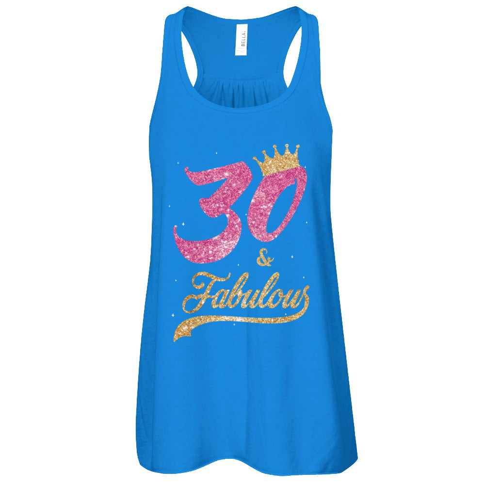 30 And Fabulous 1992 30th Birthday Gift T-Shirt & Tank Top | Teecentury.com