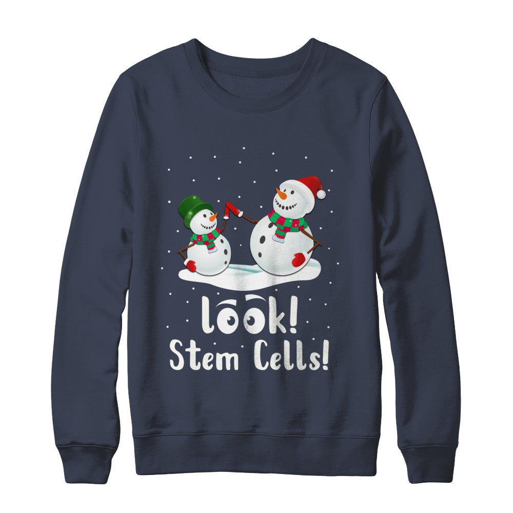 Look Stem Cells Funny Science Xmas Christmas Gifts T-Shirt & Sweatshirt | Teecentury.com