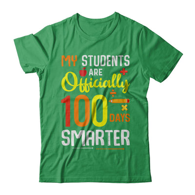 My Students Are 100 Days Smarter Teacher T-Shirt & Hoodie | Teecentury.com