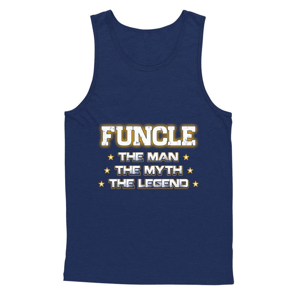 Funcle The Myth The Man The Legend Funny Uncle T-Shirt & Hoodie | Teecentury.com