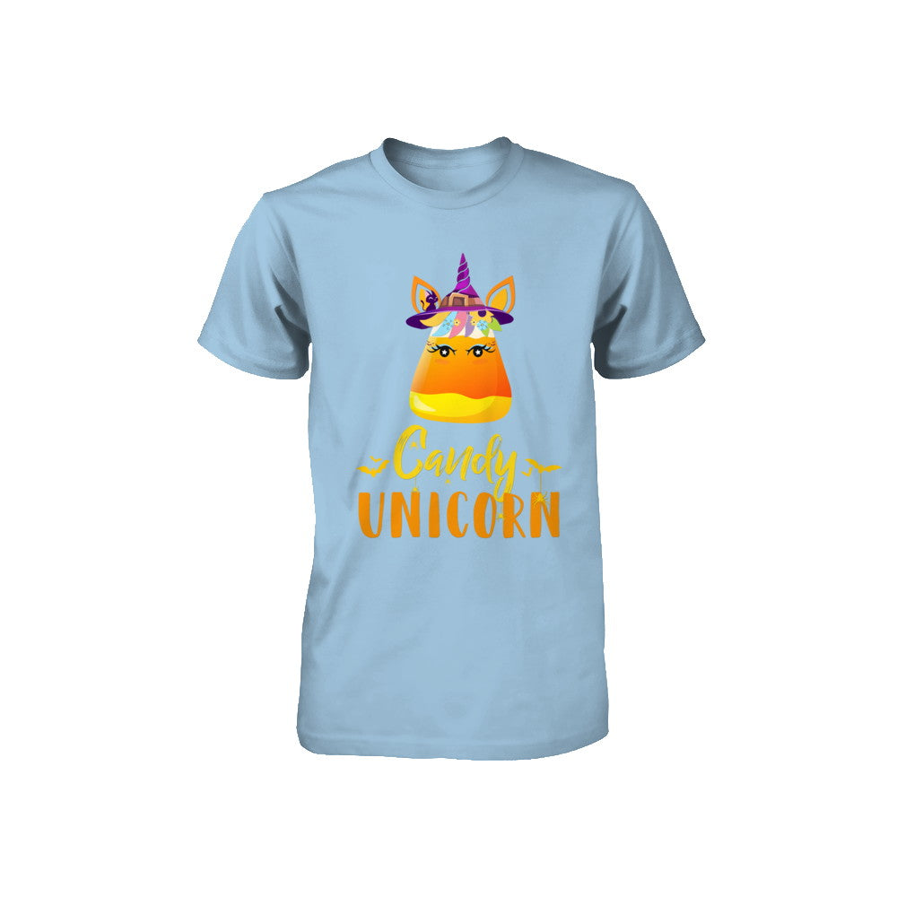Candy Corn Unicorn Halloween Unicorn For Girls Youth Youth Shirt | Teecentury.com