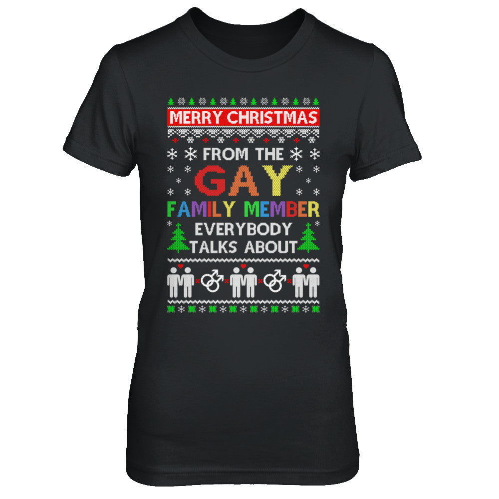 Christmas Cubs Gay Pride Christmas Shirt - Peanutstee