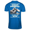 I Asked God For A Best Friend He Sent Me My Granddaughters T-Shirt & Hoodie | Teecentury.com