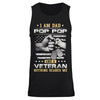 I'm A Dad Pop Pop And A Veteran Nothing Scares Me T-Shirt & Hoodie | Teecentury.com