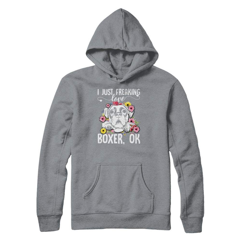 Dog I Just Freaking Love Boxer T-Shirt & Tank Top | Teecentury.com