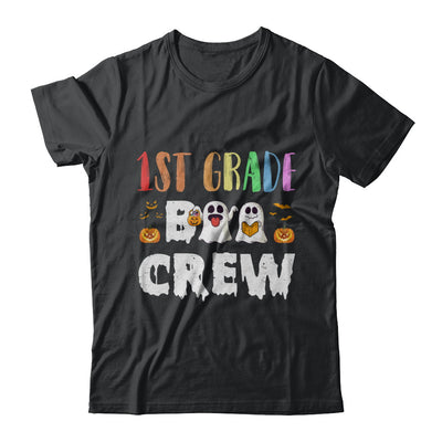 Cute Boo Crew 1st Grade Teacher Halloween T-Shirt & Hoodie | Teecentury.com