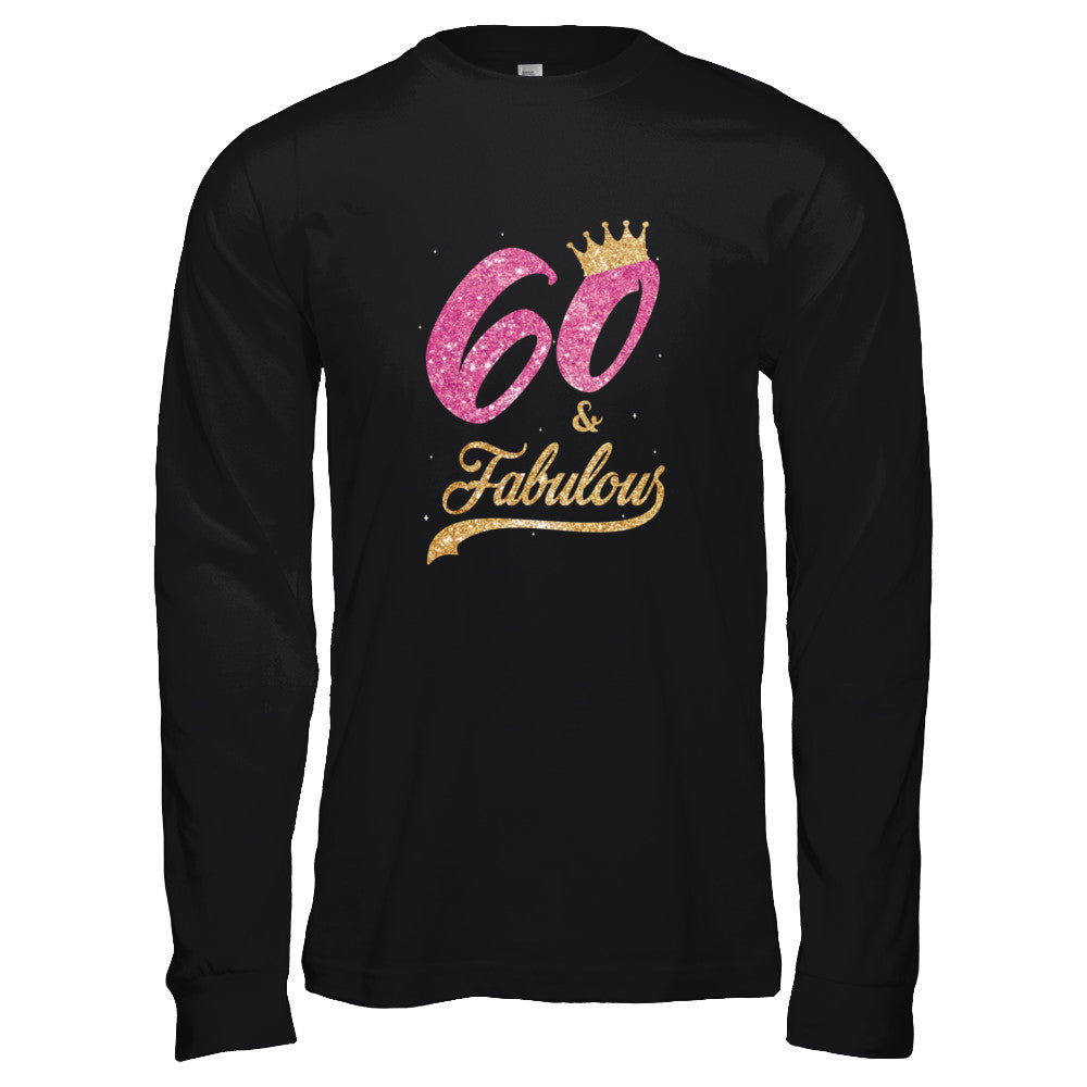 60 And Fabulous 1962 60th Birthday Gift T-Shirt & Tank Top | Teecentury.com