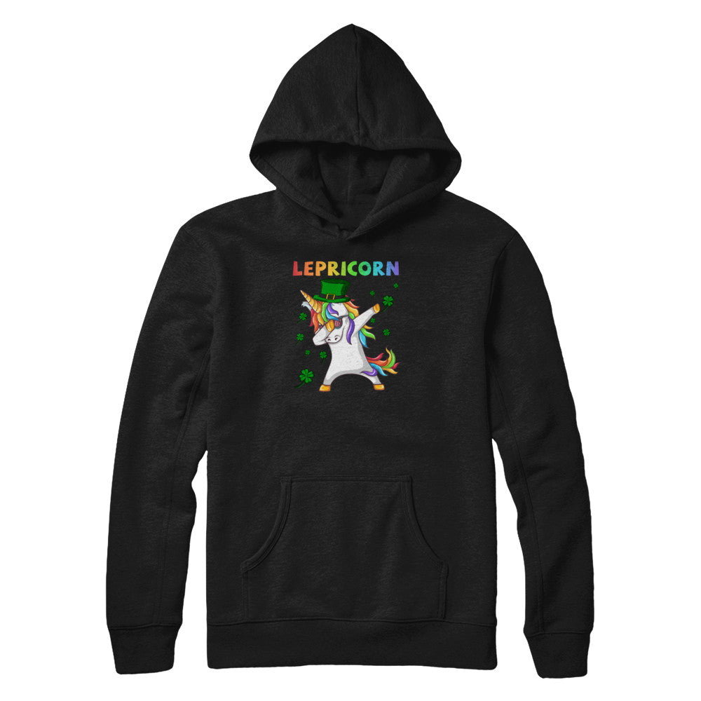 Dabbing Lepricorn Unicorn St Patricks Day Gift T-Shirt & Tank Top | Teecentury.com