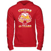 Cheers And Beers To My 40 Years T-Shirt & Hoodie | Teecentury.com