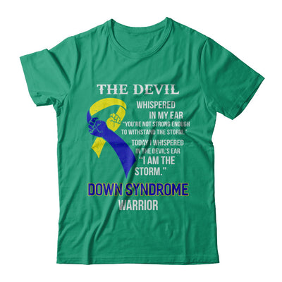 I Am The Storm Support Down Syndrome Awareness Warrior Gift T-Shirt & Hoodie | Teecentury.com