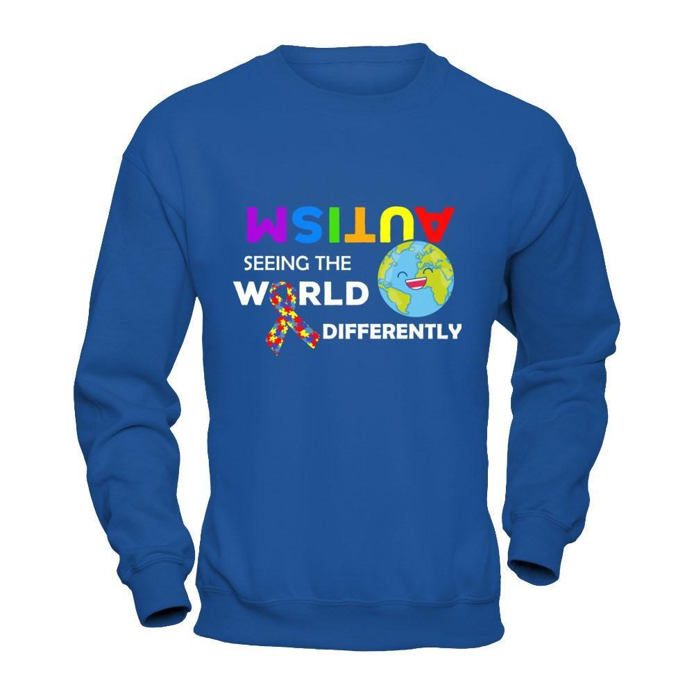 Autism Seeing The World Differently T-Shirt & Hoodie | Teecentury.com