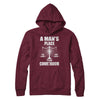 Lawyer Graduation A Man's Place Is In The Courtroom T-Shirt & Hoodie | Teecentury.com