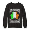 Time For Some Shenanigans St Patricks Day T-Shirt & Hoodie | Teecentury.com