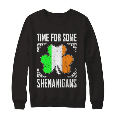 Time For Some Shenanigans St Patricks Day T-Shirt & Hoodie | Teecentury.com