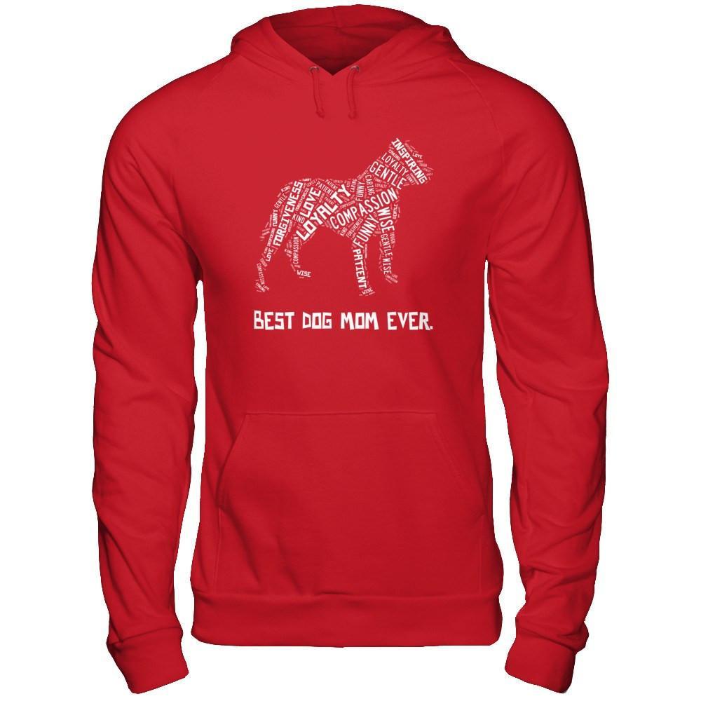 Best Dog Mom Ever Pitbull Lovers T-Shirt & Hoodie | Teecentury.com