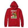Cute German Shepherd Claus Merry Christmas Ugly Sweater T-Shirt & Sweatshirt | Teecentury.com
