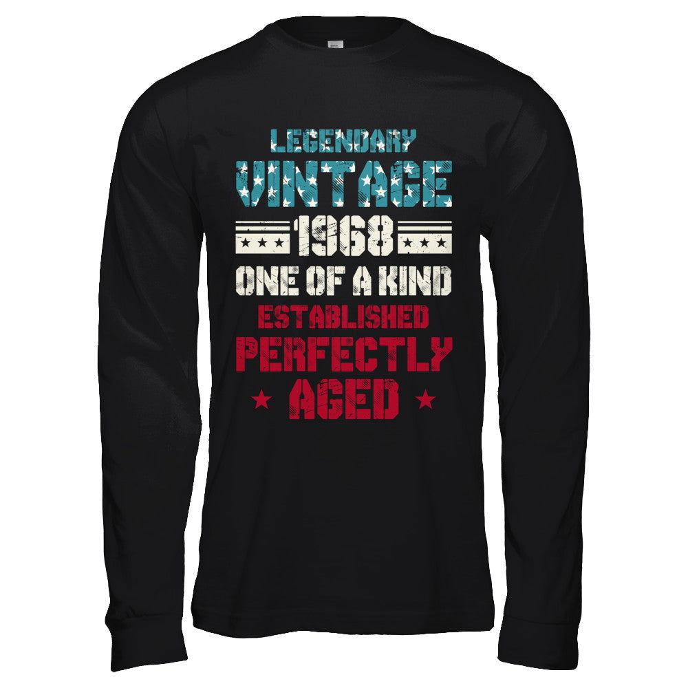 Legendary Vintage 1968 54th Years Old Birthday Gift T-Shirt & Hoodie | Teecentury.com