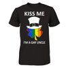 Kiss Me I'm A Gay Uncle Lgbt St Patrick's Day T-Shirt & Hoodie | Teecentury.com