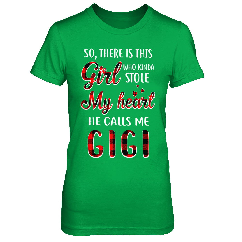 This Girl Who Kinda Stole My Heart He Calls Me Gigi T-Shirt & Hoodie | Teecentury.com