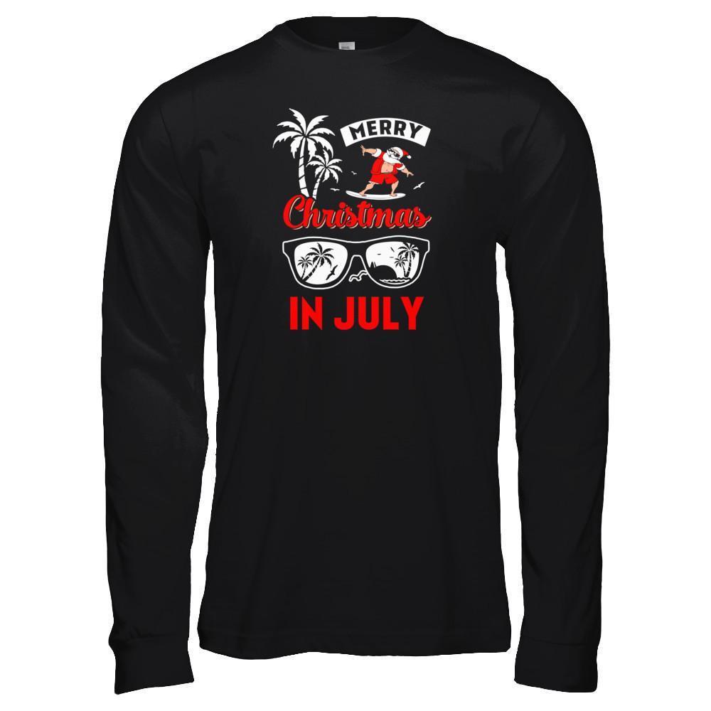 Merry Christmas In July T-Shirt & Tank Top | Teecentury.com