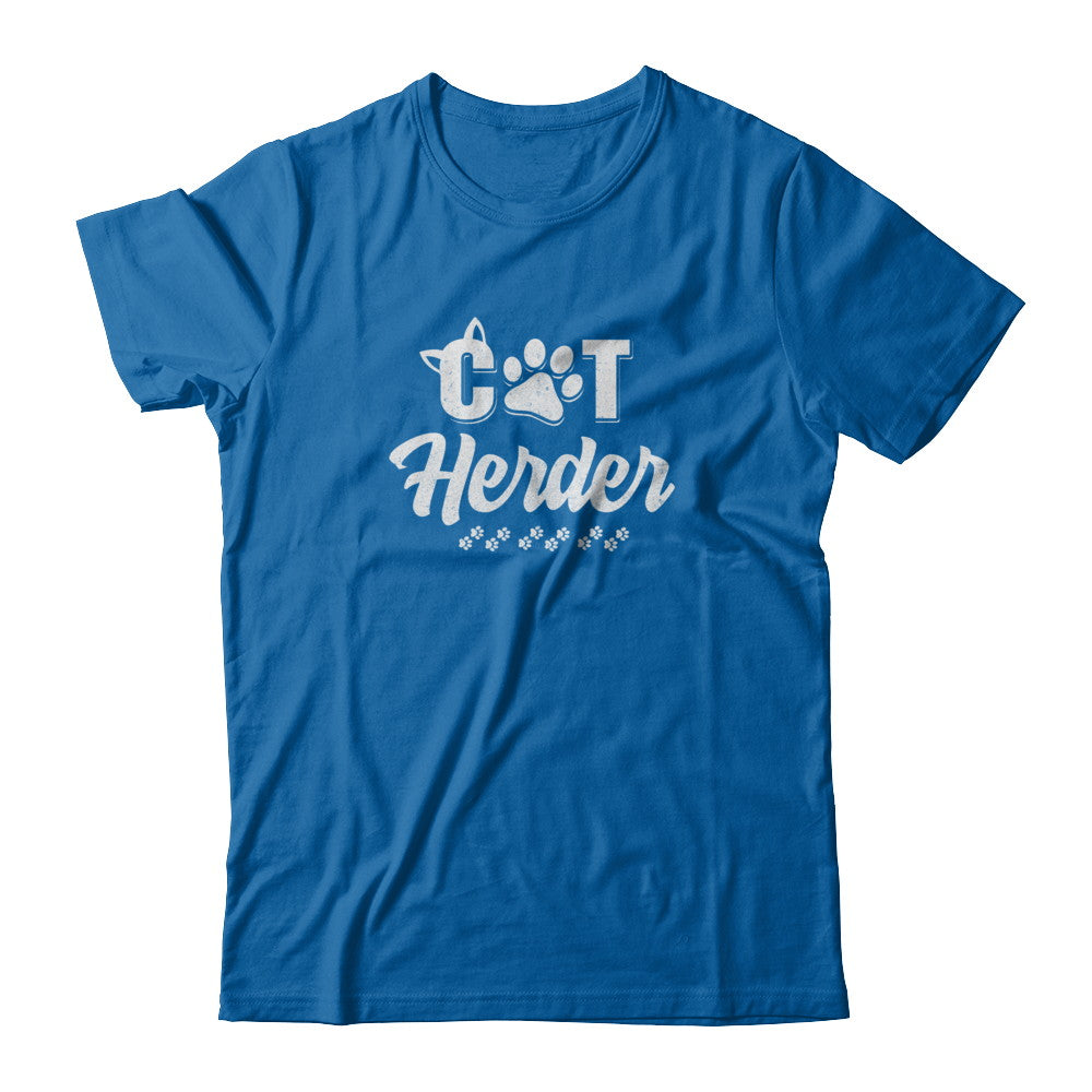 Cat Herder Funny Herding Cats Gift T-Shirt & Tank Top | Teecentury.com