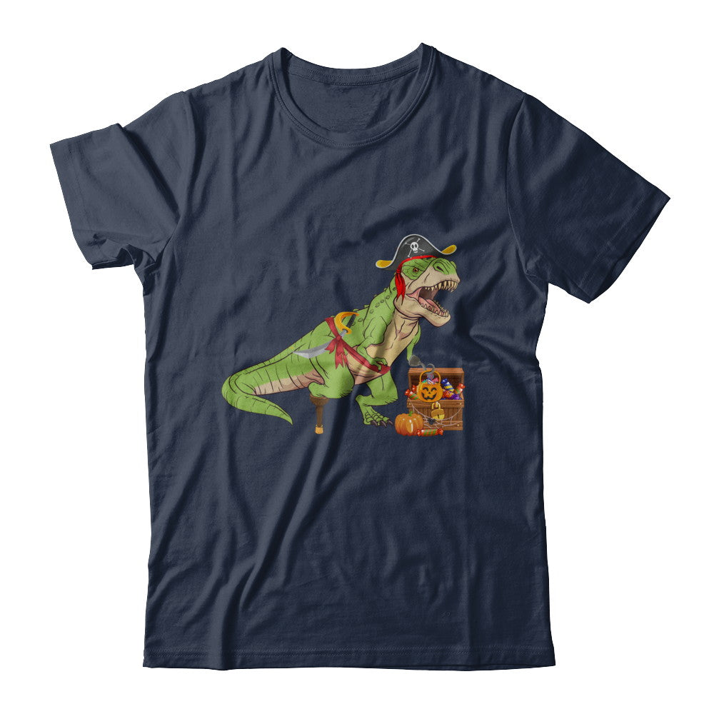 Dinosaurs T-Rex Pirate Halloween Saurus For Men Women T-Shirt & Hoodie | Teecentury.com