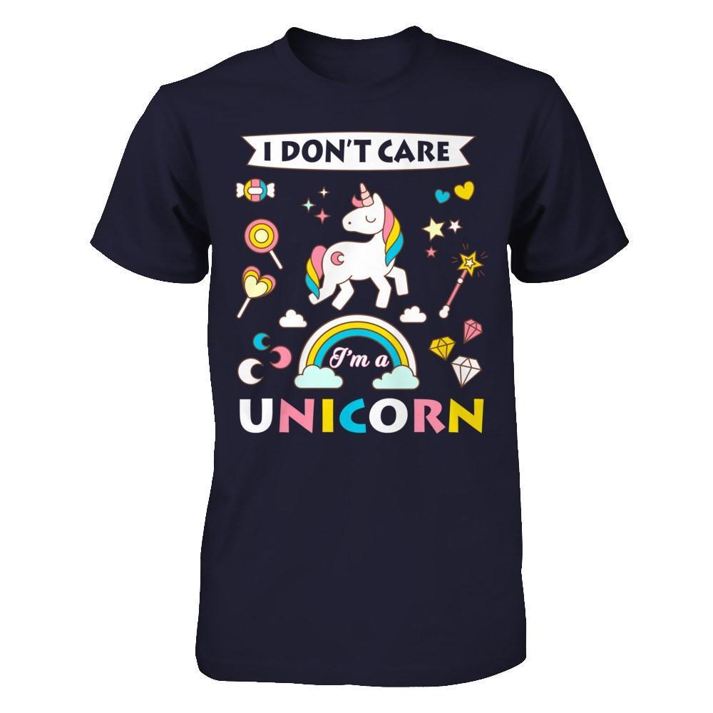 I Dont Care I'am A Unicorn T-Shirt & Hoodie | Teecentury.com