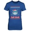 Santa Hat Aunt Shark Ugly Christmas Sweater T-Shirt & Sweatshirt | Teecentury.com