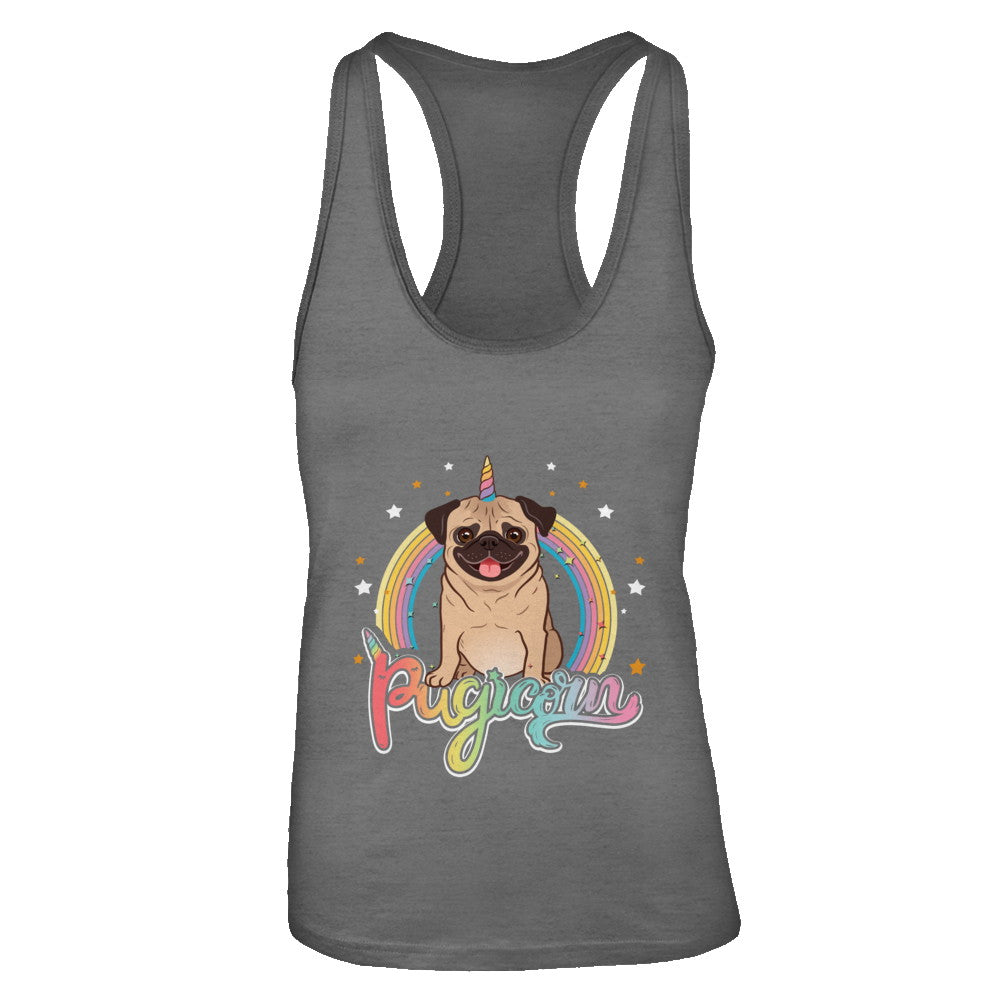 Rainbow Pugicorn Pug Unicorn For Kids T-Shirt & Tank Top | Teecentury.com