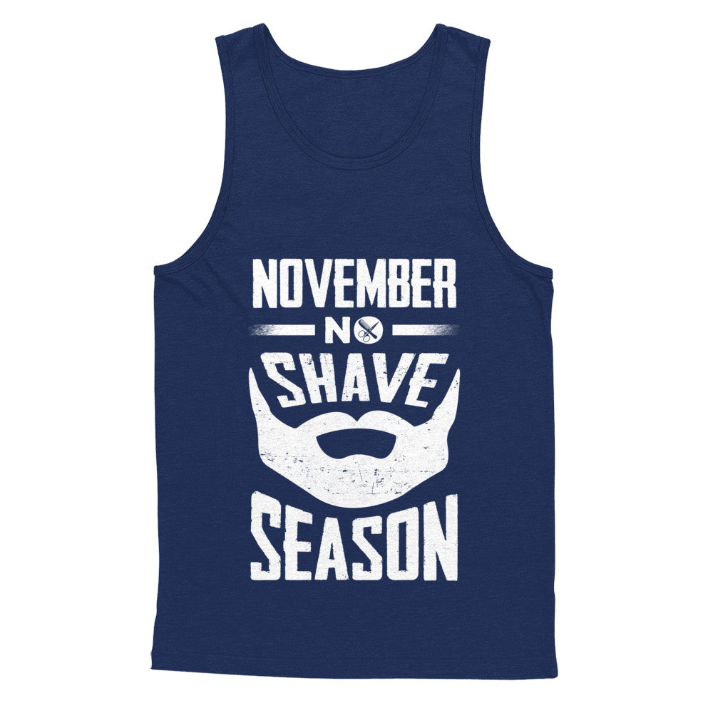 November No Shave Season Vintage Beard T-Shirt & Hoodie | Teecentury.com