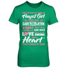 And God Said Let There Be August Girl Ears Arms Love Heart T-Shirt & Hoodie | Teecentury.com