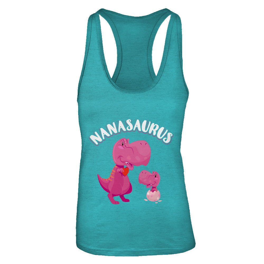 Nana Nanasaurus Rex Cute Dinosaur Mothers Day T-Shirt & Tank Top | Teecentury.com