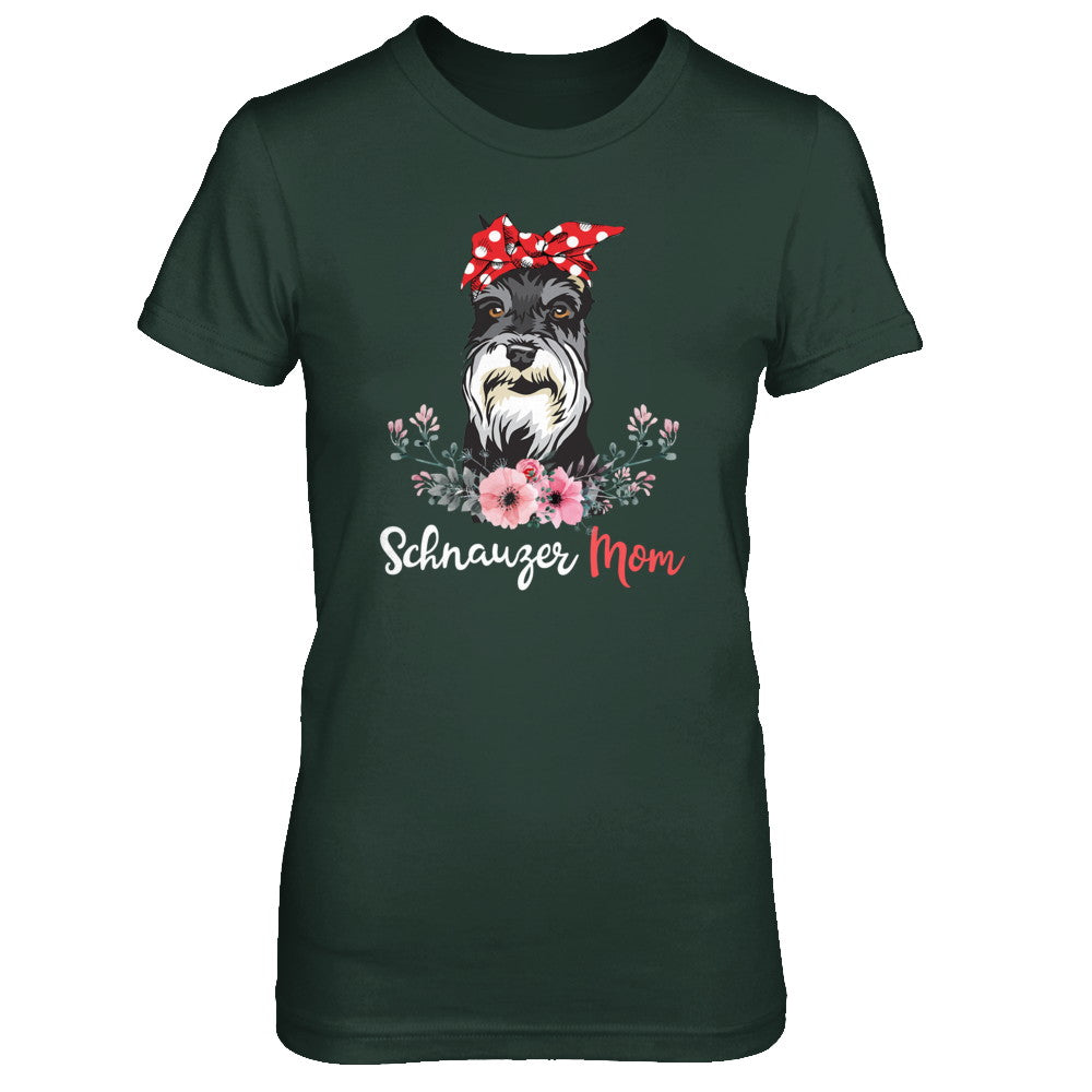 Schnauzer Mom Gift For Women Dog Lover T-Shirt & Hoodie | Teecentury.com