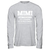 Mimi Like A Grandma Only Cooler Mothers Day Gift T-Shirt & Hoodie | Teecentury.com